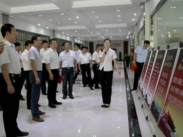 梁山縣委常委、組織部部長王建一行蒞臨天意機械調研