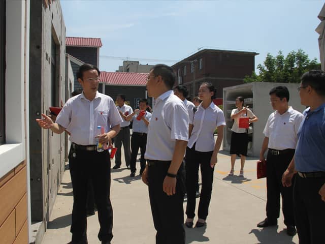 梁山縣委常委、組織部部長王建一行蒞臨天意機械調研