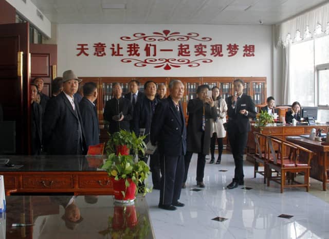 兗州區人大、政協領導蒞臨天意機械參觀考察