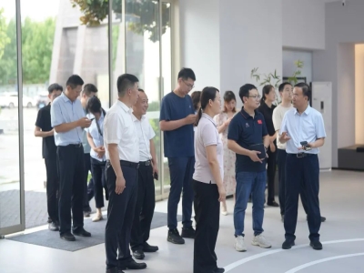 綠色建材產業鏈融鏈固鏈再發力！哈工大王代玉教授一行蒞臨天意機械、卓越精工考察調研